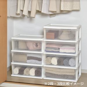 衣装ケース 引き出し 収納チェスト 3段 収納...の詳細画像2
