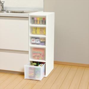 JEJアステージ 隙間収納 隙間収納ラック キッチンストッカー 4段 幅