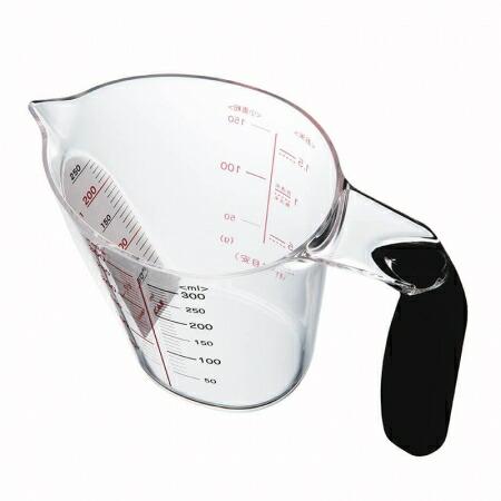 貝印 KHS 上から量れる計量カップ 300ml DH7363（ シンプル キッチン ツール 用品 ...