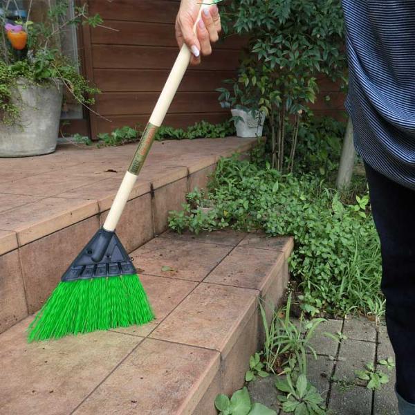 ほうき 大掃除 グッズ 玄関 おしゃれ 掃除 掃除道具 83cm 玄関用ほうき ガーデニング 庭 屋...