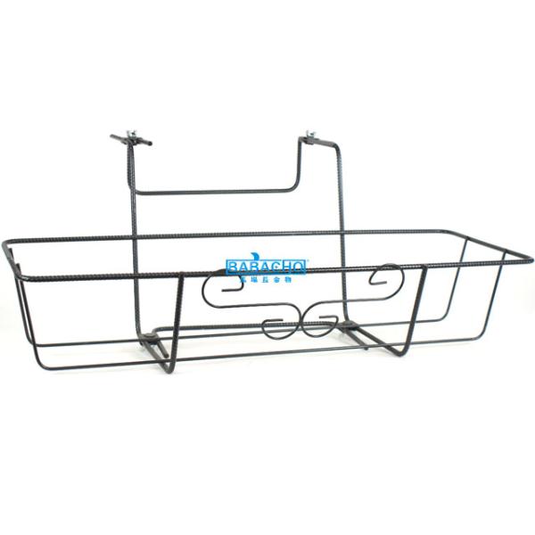 プランタースタンド 屋外 プランターハンガー ベランダ 耐荷重17kg 400〜650型 ブロック塀...