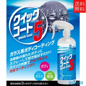 クイックコート5 ガラス系 ボディコーティング 自動車用 : B・B