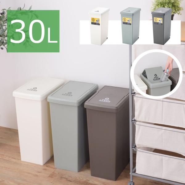 30L 30リットル ごみ箱 キャスター付き ダストボックス LFS-762 ( ゴミ箱 ごみばこ ...