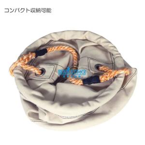 腰袋 釘袋 EB-104N フック付丸バケツ ...の詳細画像2