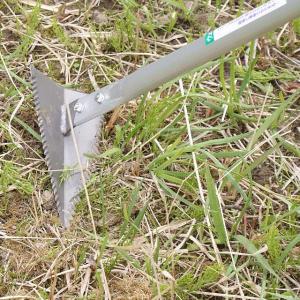 草刈り ウェーブホー トライシェッジ210mm 三角ホー 万能ホー 立鎌立ったまま 雑草抜き 草けずり