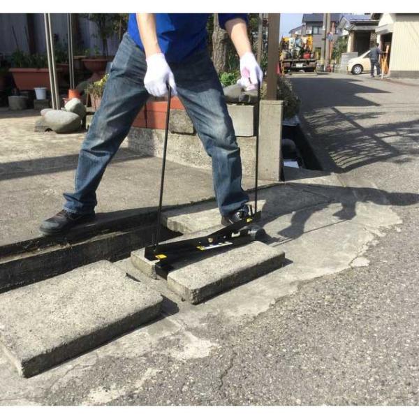 側溝のふた吊り上げツール どぶた郎君 DL3360 排水 掃除 どぶ掃除 ドブ掃除 どぶ清掃 ドブ清...