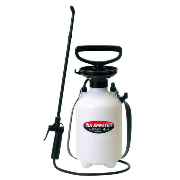 噴霧器 手動4L用 No8740 エンプラ製ショートノズル付噴霧器 手動 手動蓄圧式噴霧器 手動除草...
