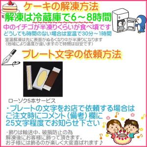 ケーキ 誕生日ケーキ 5号 リース P付 生ク...の詳細画像4