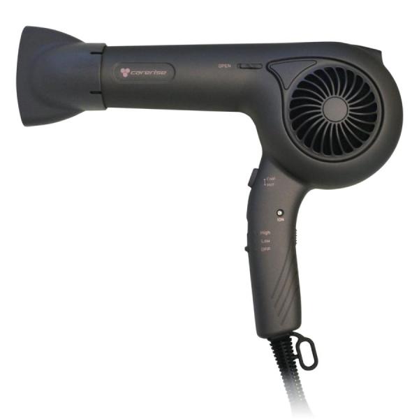 ケアライズ 遠赤外線Ecoヘアドライヤー TF-1208 マッドグレイ 送料無料 ハイパワー 遠赤外...