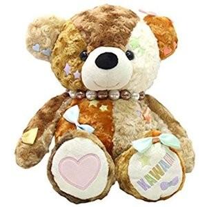 ぬいぐるみ テイクオフ KAWAIIベア カワイイベア チョコレート M