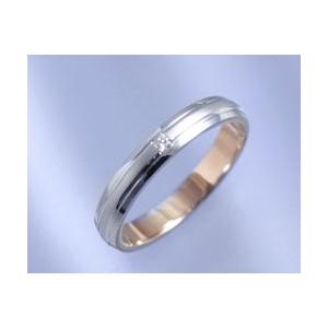 AI アイ プラチナ+K18ピンクゴールド コンビ リング 結婚指輪 etoile エトワール La...