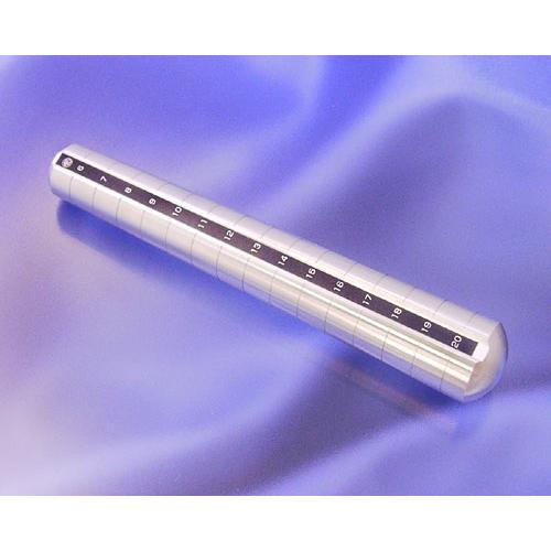 MKS 明工舎製 リングゲージ棒 手持ちの指輪のサイズ計測に ポケットサイズ 6号から20号に対応 ...