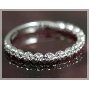 ピンキーリング ダイヤモンド 0.03ct K10 K18ホワイトゴールド K10WG