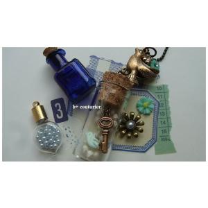 小瓶 ガラス 16mm×34mm ストレートタ...の詳細画像2