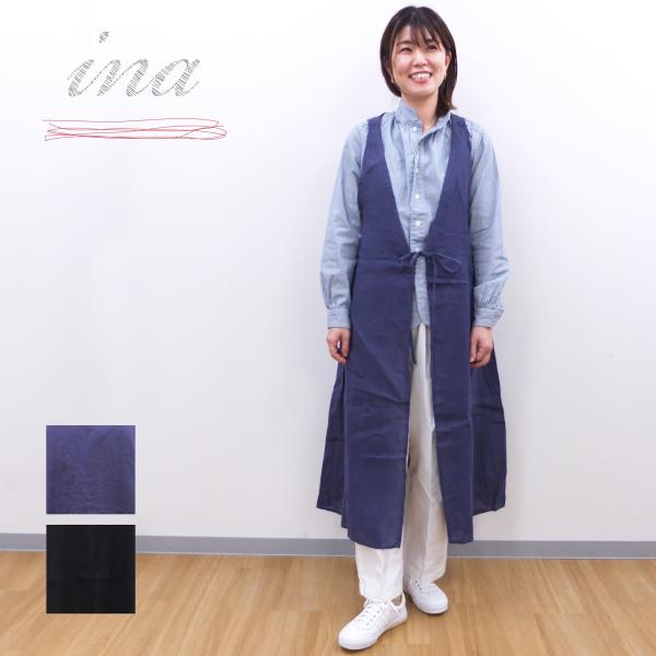 [D] 【SALE・セール】 イナ ina ジレ ベスト ロングベスト コート リネン 麻 Made...