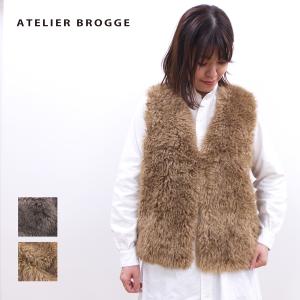 SACRA（サクラ） プードルファー ショートジレ レディース POODLE FUR