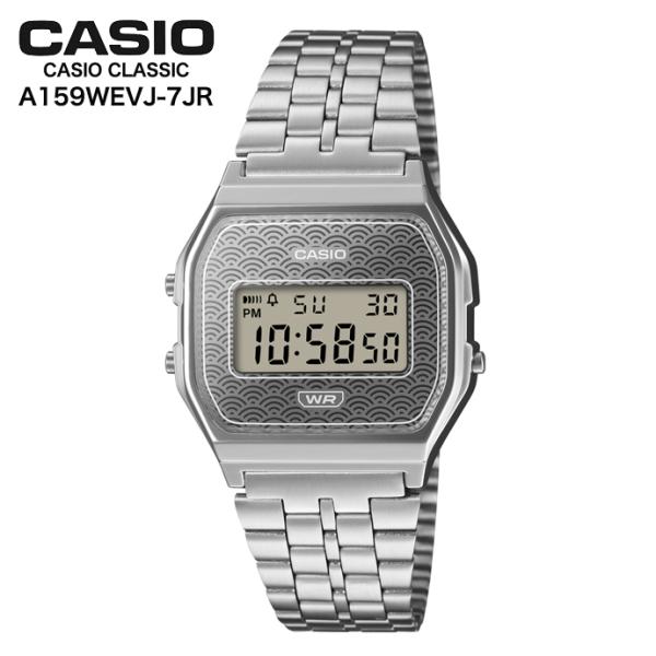 CASIO A159WEVJ-7JR CASIO CLASSIC カシオクラシック 青海波 メタルバ...