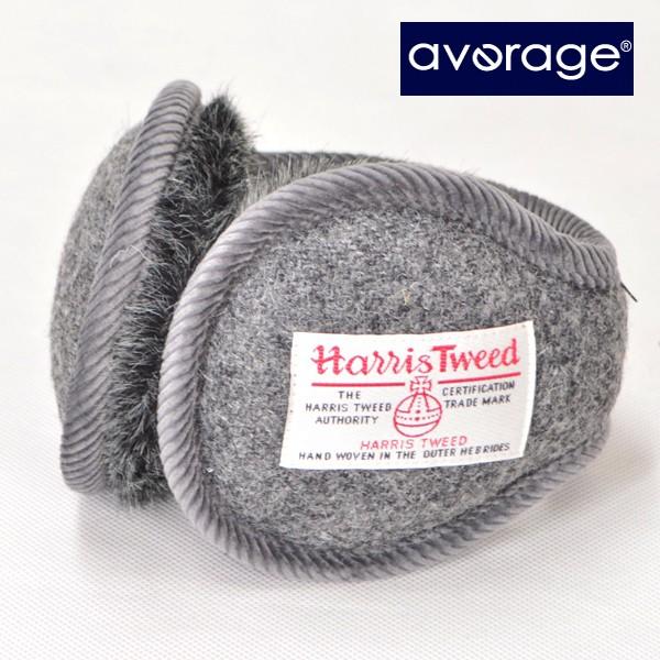 average アベレージ イヤーマフラー ハリスツイード HARRIS TWEED Ear Muf...