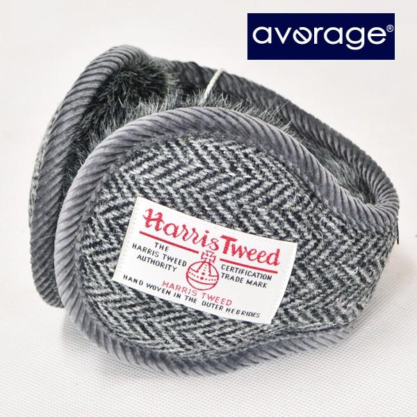 average アベレージ イヤーマフラー ハリスツイード HARRIS TWEED Ear Muf...