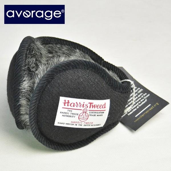 average アベレージ イヤーマフラー ハリスツイード HARRIS TWEED Ear Muf...