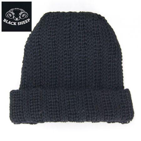 BlacK Sheep ブラックシープ 太編み ニットキャップ KNIT CAP ユニセックス　 ワ...