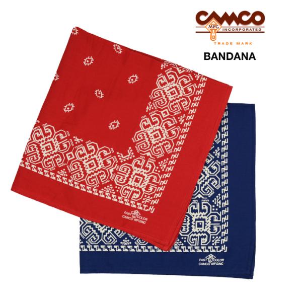CAMCO カムコ BANDANA プリント バンダナ オリジナル コットン製