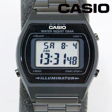 CASIO カシオ スタンダードデジタル ウォッチB640WB-1AJF　STANDARD  ブラッ...