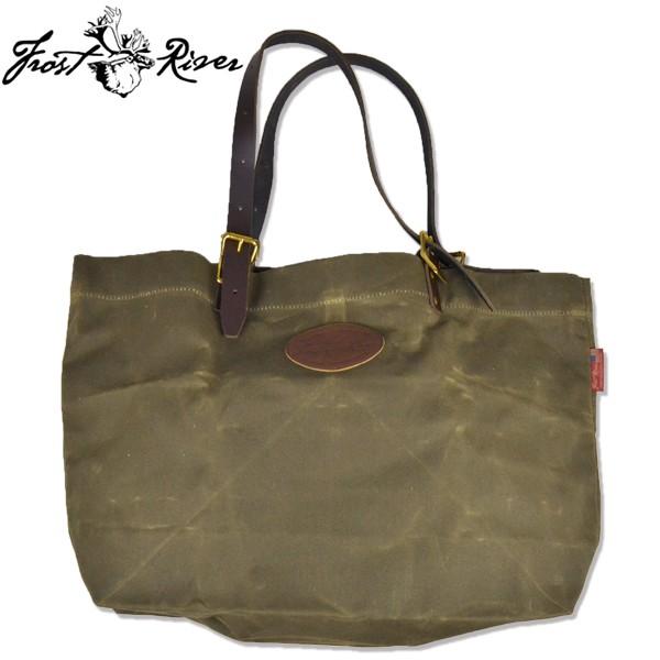 フロストリバー FROST RIVER トートバッグ BAZAAR TOTE ワックスド コットン ...