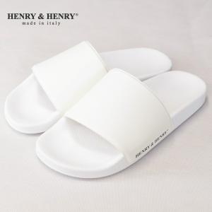 HENRY＆HENRY [ヘンリーアンドヘンリー] 180 シャワーサンダル イタリア製 コンフォートサンダル WHITE ホワイト MENS LADYS｜b-e-shop