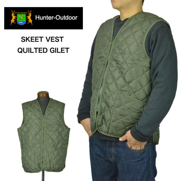 Hunter Outdoor ハンターアウトドア キルティングベスト SKEET VEST Rock...