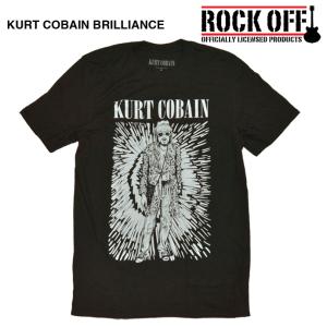 ROCK OFF カート コバーン Kurt Cobain Brilliance Ｔシャツ ニルヴァーナ NIRVANA ロックTシャツ バンドTシャツ ロックオフ｜b-e-shop