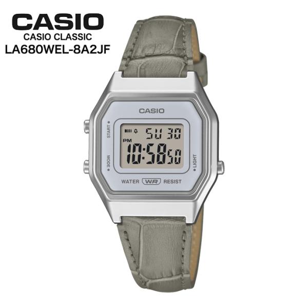CASIO LA680WEL-8A2JF CASIO CLASSIC カシオクラシック 型押しレザー...