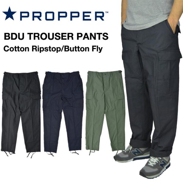 プロッパー PROPPER リップストップ カーゴパンツ BDU TROUSER BDUパンツ コッ...