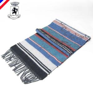 tri　CUNE　キューン　マフラー　マルチカラーボーダー マルチカラーボーダーマフラー