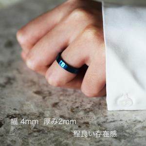 ステンレス リング 指輪 サージカルステン 平...の詳細画像4