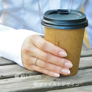 ステンレスリング 指輪 ツイストリング ペアリ...の詳細画像4