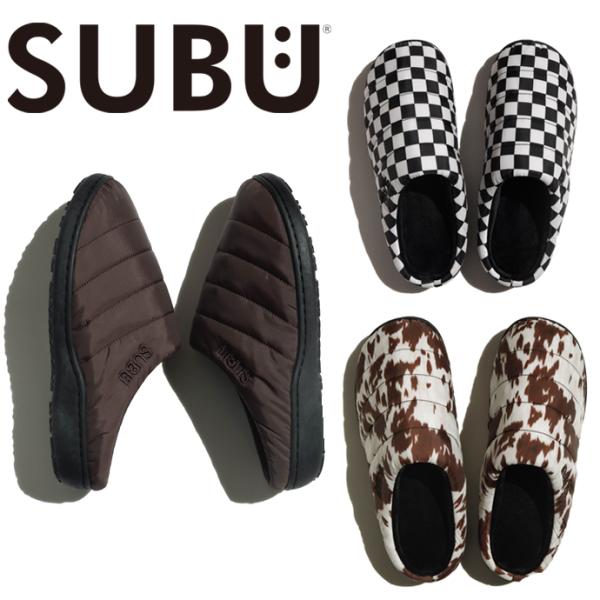 SUBU スブ 冬のサンダル メンズ 冬用サンダル PERMANENT パーマネント ダウンサンダル...