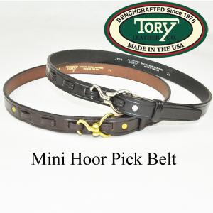 トリーレザー TORY LEATHER ベルト フックバックルベルト 1インチ Made