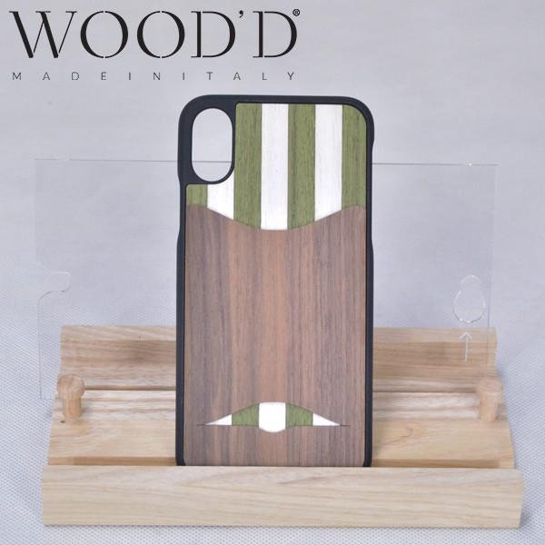 Wood'd ウッド iPhone XS・X covers ウッド 天然木 アイフォーンカバー iP...