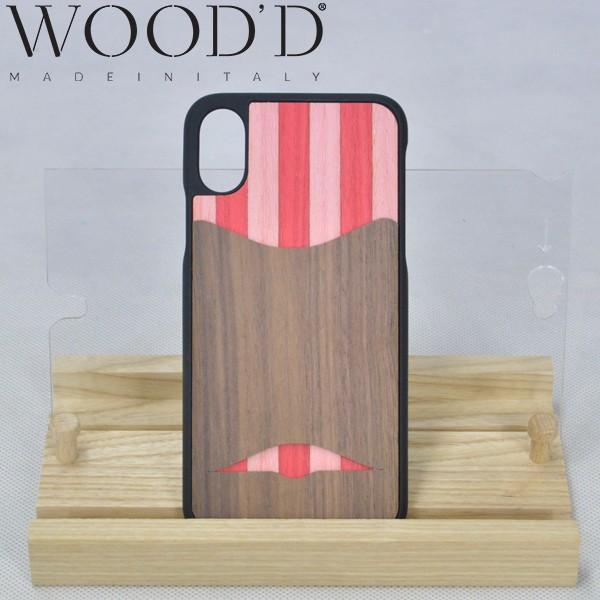 Wood'd ウッド iPhone XS・X covers ウッド 天然木 アイフォーンカバー iP...