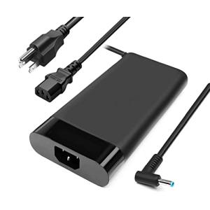 200WスリムACアダプター充電器に適合 HP Omen 15 17 zbook 15 17 Pavilion Gaming 15 17 Env