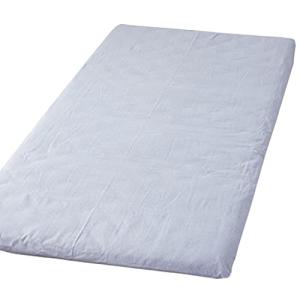 メリーナイト 綿100% フラノ フラットシーツ ヘリンボーン  ブルー シングル 約150×250cm ふんわり ぬくもり 起毛素