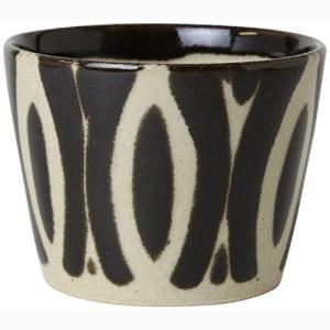 益子焼  そば猪口 黒 PC-2