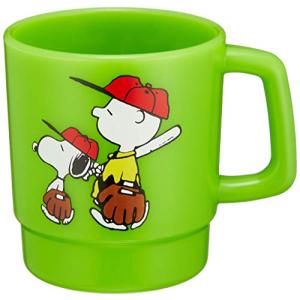 大西賢製販 スヌーピー プラスチックマグ SN&CB GR グリーン PZ-400 230ml