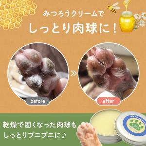 国産 天然みつろう 肉球クリーム 60g 無添...の詳細画像4