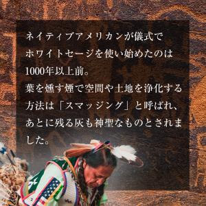 ホワイトセージ 浄化用 枝付き クラスター 約...の詳細画像3