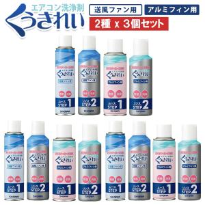 くうきれい エアコン 洗浄剤 掃除 スプレー 1台分 ファン アルミフィン