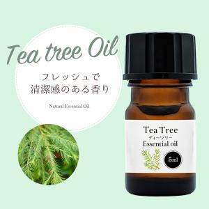 ティーツリー 精油 5ml アロマ アロマオイ...の詳細画像1