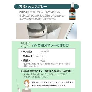 ハッカ油スプレー 100ml 天然 オイル マ...の詳細画像4
