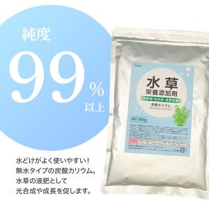 水草 栄養剤 炭酸カリウム 500g 水草栄養...の詳細画像3